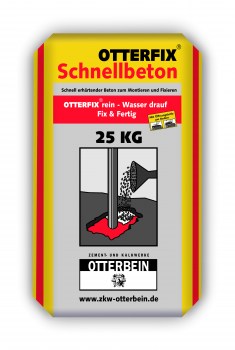 Schnellbeton, ohne Anmischen, effizientes Arbeiten, schnell, 